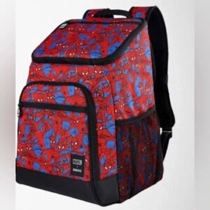 Marvel Spider Man Daypack Backpack 28 Can Igloo Insulated Cooler NWT